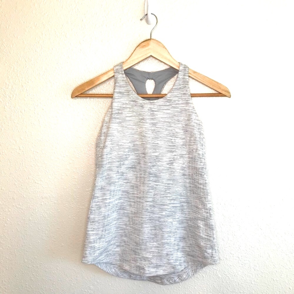 Lululemon Athletica, tank top, gray, XS